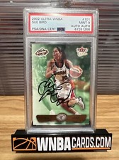 2002 Fleer Ultra WNBA Sue Bird Autograph Rookie Card RC Auto Seattle Storm PSA 9