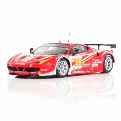 TSM FERRARI 458 意大利 GTE AM #58 球队豪华赛车 24H LEMANS 2012 富士米 1:43 — 第 1/3 张图片
