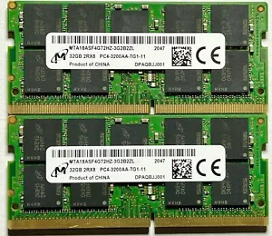 MTA18ASF4G72HZ-3G2B2ZL Micron 32GB PC4-25600 DDR4-3200MHz ECC Unbuf - Same Day - Picture 1 of 4