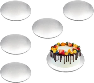 Cake Board 6 Stück Tortenunterlage Unterplatten Cake Drum Tortenplatten Beschich - Bild 1 von 6