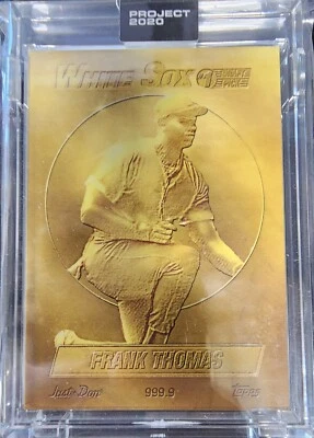 2020 Topps Project 2020 - 1990 Topps Frank Thomas #73 Don C /11969 - Image 1 of 2