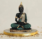 Meditierendes Buddha-Idol aus Kunstharz fr Heim- und Brodekoration – 1...