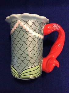Princess Ariel Autograph Signature Coffee Mug Cup Little Mermaid Disney Parks - Picture 1 of 6