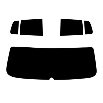 For VW Fox 5-door Hatchback 2005-09 Pre Cut Window Tint Kit 20% Dark Rear Film - Image 1 of 4