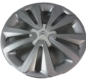 SET 4 COPRICERCHIO BORCHIA RUOTA 16" COMPATIBILE CON CITROEN C3 COD.9687730477 - Imagen 1 de 7