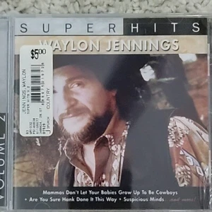 New: WAYLON JENNINGS - Super Hits: Volume 2 CD (Best Of, Greatest) - Picture 1 of 2