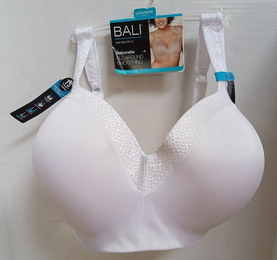 Bali One Smooth U Balconette Underwire Bra DF4823 Beige Size 42DDD