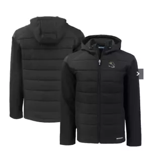 Cutter and Buck Puffer Jacket Mens NFL Mission Ridge Jaguar Helmet eco insulated - Picture 1 of 16