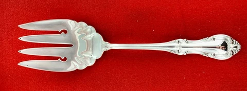 Inter. Joan of Arc 1940 Salad Serving Fork 3.18 oz 9-1/8" No Mono - 173777J Cover
