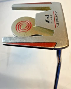 Odyssey 2-Ball F7 Double-Bend 33" Mallet Putter Golf Club - Picture 1 of 6
