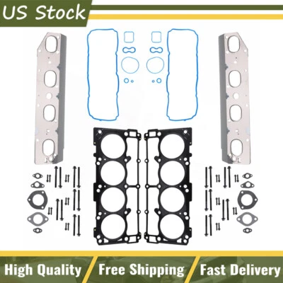 Head Gasket Bolts Set For 2009-2015 Chrysler 300 Dodge Charger Jeep Ram 5.7L Foto 1 de 4