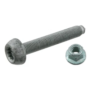 Febi 27876 Golf Front Strut Pinch Bolt Hub Nut Kit VW Audi OE N90954802 - Picture 1 of 2