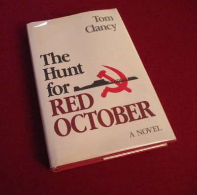 The Hunt for Red October by Tom Clancy (1984) True 1st/1st Edition Hardcover Foto 1 de 4