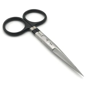 DR SLICK TUNGSTEN CARBIDE HAIR SCISSORS - 4.5"  Fly Tying Crafts Sewing NEW! - Picture 1 of 3