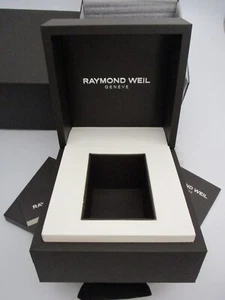 RAYMOND WEIL Watch Presentation Box Automatic Instruction Guarantee Books Card + - Picture 1 of 13
