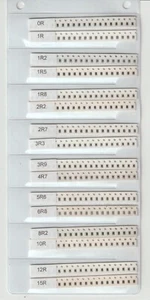 [1720 piezas] KIT RESISTENCIA 0805 SMD 0R-10M SERIE E-12 86 VALORES x 20 piezas - Imagen 1 de 6