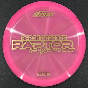 NEW - Discraft 2025 Aaron Gossage Tour Series Z Swirl Raptor *Choose Disc* - Picture 1 of 6