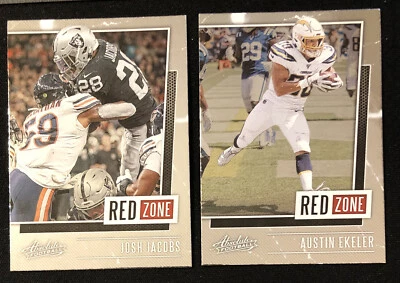 2020 Panini Absolute Football Red Zone Insert Cards Lot You Pick - Image 1 of 2