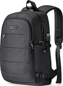 Travel Laptop Backpack Water Resistant Anti-Theft Bag with USB Charging Port and - Picture 1 of 12