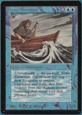 Water Elemental Beta NM Blue Uncommon MAGIC GATHERING CARD (ID# 207848) ABUGames