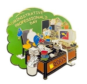 WDW 2003 CELEBRATES ADMINISTRATIVE PROFESSIONALS DAY DONALD DUCK PIN- LE OF 3000 - Picture 1 of 3
