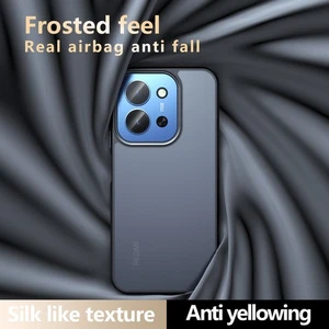 For XiaoMi RedMi 15C, Shockproof 4 Airbags Case Matte Acrylic Shell Back Cover - Picture 1 of 16