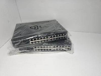 NETGEAR  Unmanaged Switch - GS324-200NAS 24-Port Gigabit Ethernet  New - Image 1 of 4