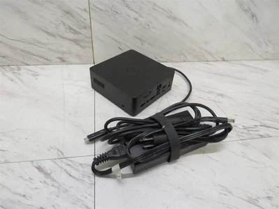Dell TB16 K16A USB-C Thunderbolt 3 Docking Station Mini DP VGA Ethernet w/ AC - Image 1 of 4