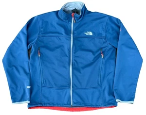 The North Face Summit Series Men's Windstopper Jacket Sz L Blue Fleece Lined - Picture 1 of 15
