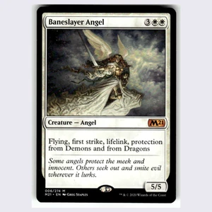 Baneslayer Angel #6 2020 Core Set 2021 Core/Mythic Magic Karte - Bild 1 von 3