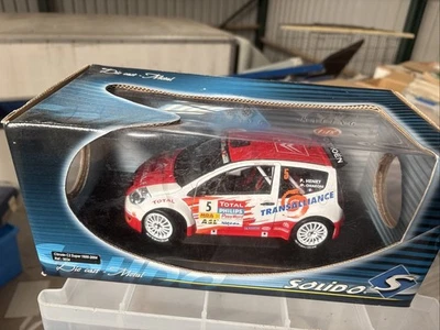 1/18 Solido Citroen C2 Super 1600 2004 9034 P Henry - Image 1 of 4