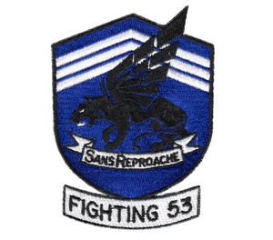 FIGHTING 53 THROWBACK CHEST PATCH - Picture 1 of 1