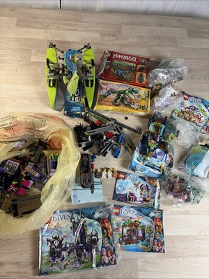 Gros Lot LEGO Elves Ninjago Creator Vrac Notices  Incomplet - Photo 1/4