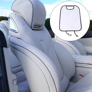 2 Pcs Car Seat Kick Protector Transparent Pet Pads Protective Cover - Picture 1 of 12