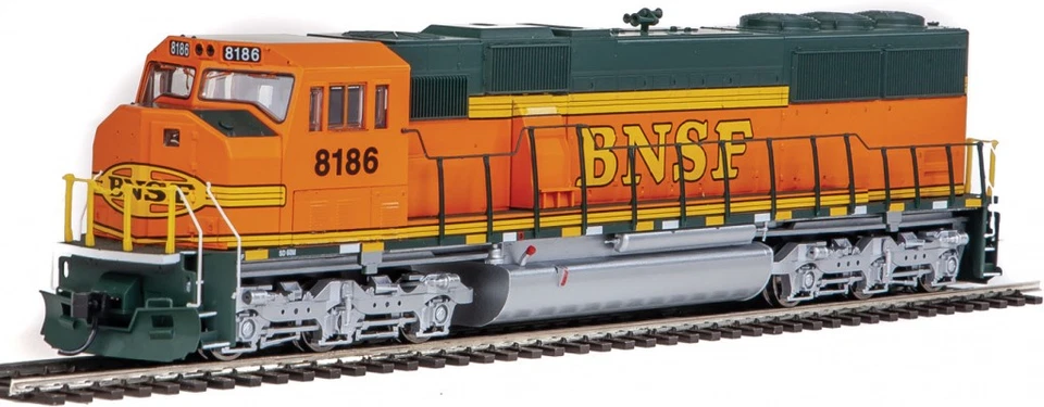 Walthers 910-19716 HO Santa Fe EMD SD60M Diesel Locomotive #8186 LN/Box - Image 1 of 1