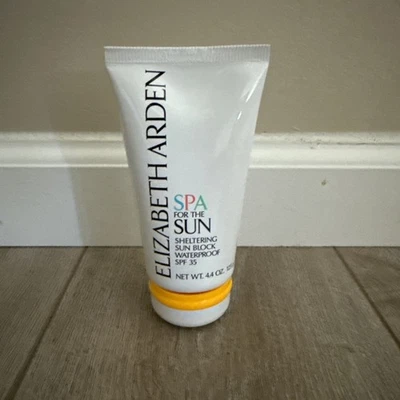 НОВЫЙ Elizabeth Arden Spa For The Sun-Basic Block SPF 35 снятый с производства - Изображение 1 из 3