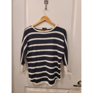 The Limited schwarz-weiß gestreifter Pullover - Bild 1 von 6
