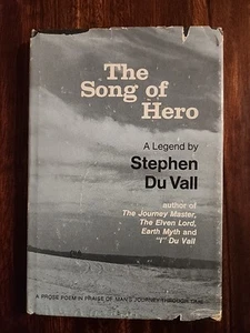 The Song of Hero: A Legend by Stephen Du Vall HC/DJ 1977 Scientology SIGNED - Picture 1 of 10
