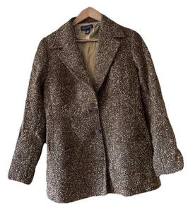 Anne Klein II Tweed Womens Size 8 - 2 Button Closure Blazer/Jacket - Picture 1 of 3