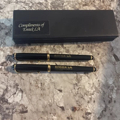 Juego de bolígrafos y plumas estilográficas farmacéuticas MARKSMAN Entex LA NECESITA TINTA NUEVA Foto 1 de 4