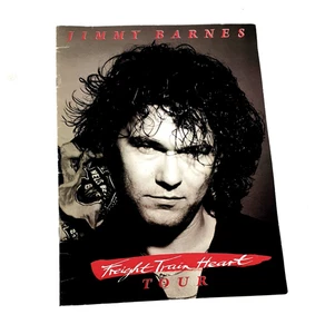 Jimmy Barnes Freight Train Heart Tour 1987 - Original Souvenir Program Book - Picture 1 of 5