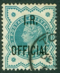 SG O17 ½d blue-green I.R. official. Very fine used - Picture 1 of 1