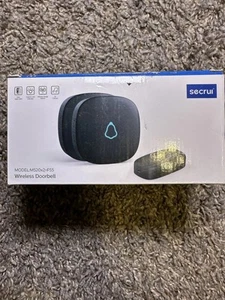 SECRUI M520+F55 Wireless Doorbell, Waterproof Mini Doorbell - Picture 1 of 4