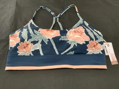 NWT Jessica Simpson Low Impact Adjustable Straps Sports Bra SZ XL Free Shipping - Image 1 of 4