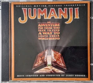 Jumanji CD Soundtrack John Horner 1995 Robin Williams Original Movie Epic Record - Bild 1 von 3