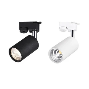 Dimmable/N COB LED L-Type Rail Track Light Ceiling Lamp Rotate Picture Spotlight - Picture 1 of 16