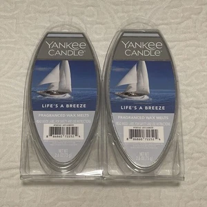 Yankee Candle Life’s a Breeze Fragranced Wax Melts 2.6oz 6-Pack **Lot of 2** - Picture 1 of 8