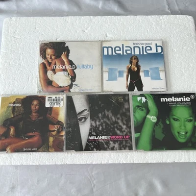 Melanie B CD Singles Bulk Rare 90s 00s Pop Music Spice Girls Solo Aus Uk Edn x5 - Image 1 of 4
