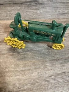 37-TRT Cast Iron “Big John” Green & Yellow Tractor - Picture 1 of 15