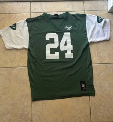 ФУТБОЛКА NEW YORK JETS DARRELLE REVIS РАЗМЕР XL МОЛОДЕЖНЫЙ ЧЕМПИОН СУПЕРКУБКА - Изображение 1 из 2